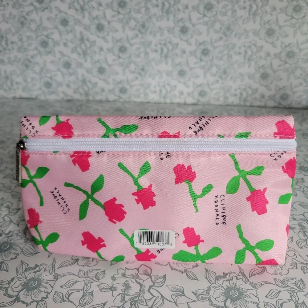 NEW Clinique Gift Set: Eyeliner + Skincare Minis + Makeup Bag